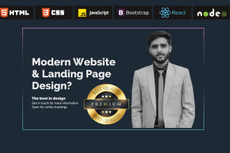 create responsive webpages using HTML CSS js and bootstrap