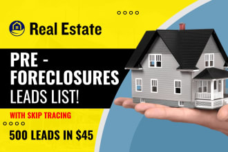 provide updated USA preforeclosure and foreclosure lists