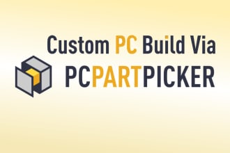 build a gaming PC part list for you