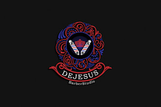 design a barber shop logo
