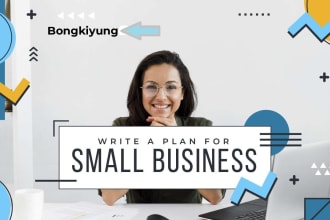 write a small business plan for startups and financial projections