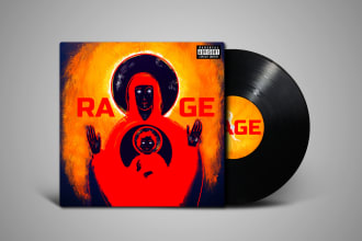 create custom art for your metal, rock, and pop music album cover