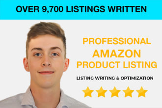 write amazing amazon listing optimization and fba product descriptions
