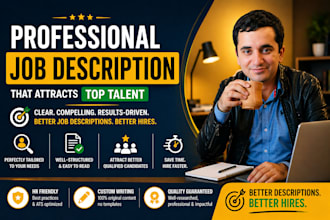 write a professional job description to attract top talent applications