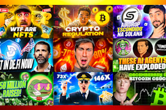 design eye catching finance thumbnail or crypto thumbnail
