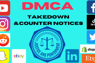 send dmca takedown notice to remove leaked and copyright content from internet