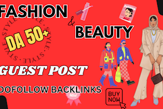 publish high da fashion and beauty guest post with dofollow backlinks