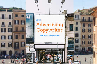 be your go to advertising copywriter