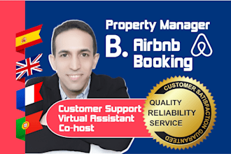 provide airbnb or booking customer support and virtual assistant