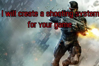 create a shooting system for your game