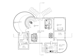 draw architectural 2d floor plans with revit and autocad