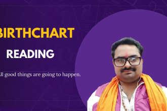 do complete vedic birth chart analysis and report