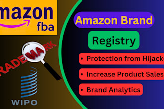 do trademark and amazon brand registry in USA UK  and canada