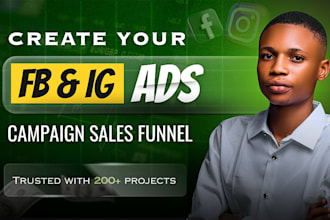 setup facebook and instagram ads, fb ads campaign, ig ads campaign for shopify