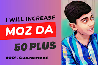 increase moz da 50 plus