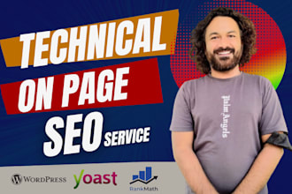 do complete wordpress and wix website on page technical SEO optimization service