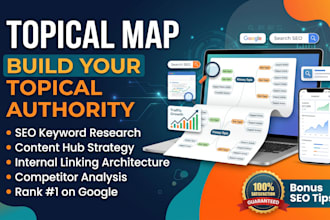 create a topical map to build your topical authority