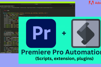 automate your premiere pro workflow with plugin or extension