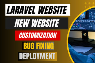 develop laravel website rest API php laravel developer