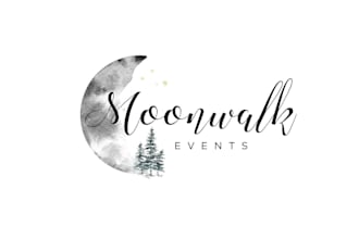 draw moon logo design