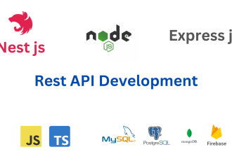 build backend with nestjs and express