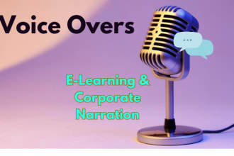 record a pro elearning or corporate training narration