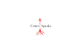 design good looking corey speaks logo