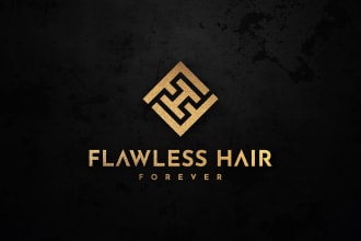 do trendy luxury and modern business logo design