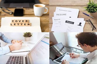 write an inspiring cover letter, motivation letter, ats resume and linkedin