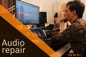 repair your damaged audio recording