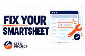 fix smartsheet formulas, automations and existing sheets