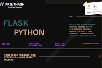 create custom flask api, flask rest api, python flask app