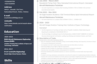 create you a professional CV with attractive designs