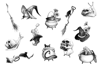 make drawings that can be tattooed