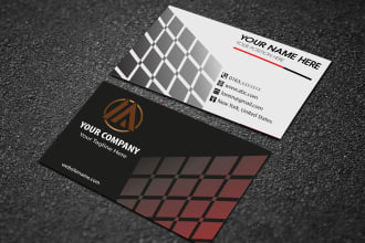 do elegant luxury creative custom and premium business card design
