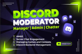 be a crypto telegram and discord moderator community manager