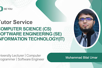 tutor you in computer science, software engineering, and IT