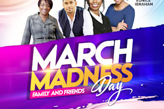 design a beautiful facebook, ig, social media, church flyer