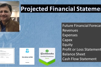 prepare financial projections for startups