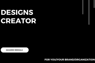do poster, video and photo designs at low cost