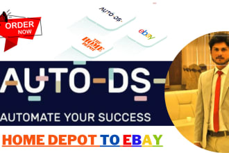 do home depot to ebay dropshipping listing via auto ds tool