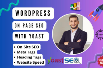 do on page wordpress SEO optimization with yoast, meta tags, and sitemaps