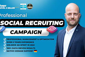build a social recruiting campaign to hire top talents