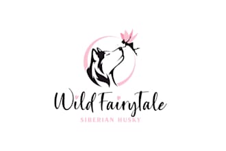 design pet service, pet training, animals, pet care logo
