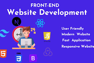 your front end web developer based on react