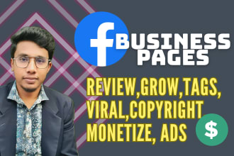 review your facebook page and help you to grow organically