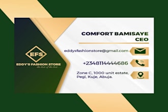 create a stunning business card for your business