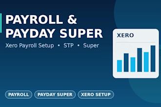 xero bookkeeping payroll and payday super setup