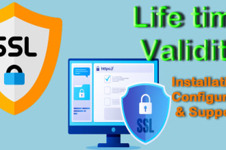 do install, setup, fix your web server, nginx, apache, SSL certificates