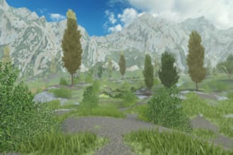 create a mid poly roblox map